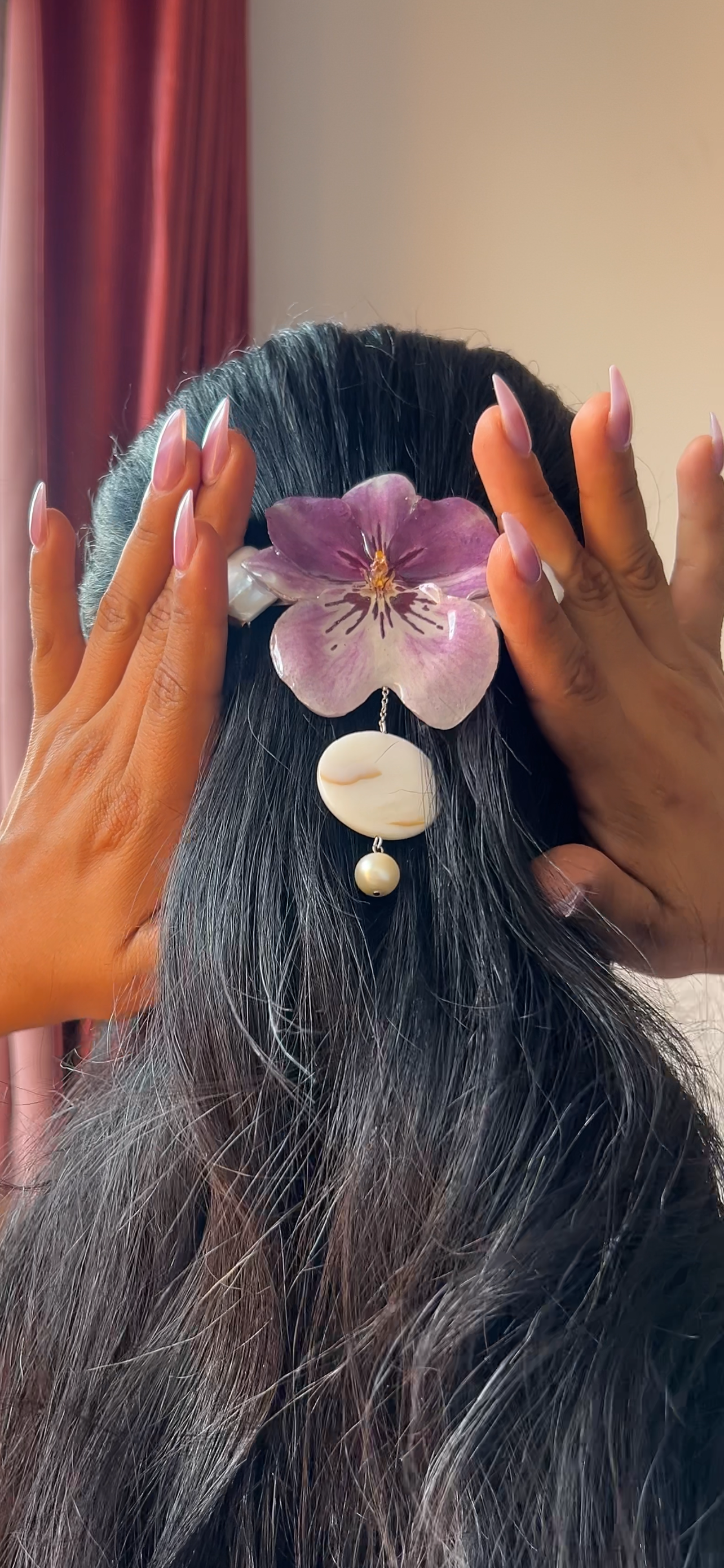 Flores para tu pelo Miltonia