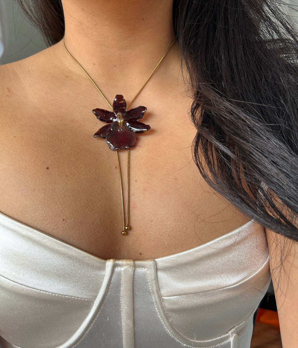 Exotic eclipse orchid