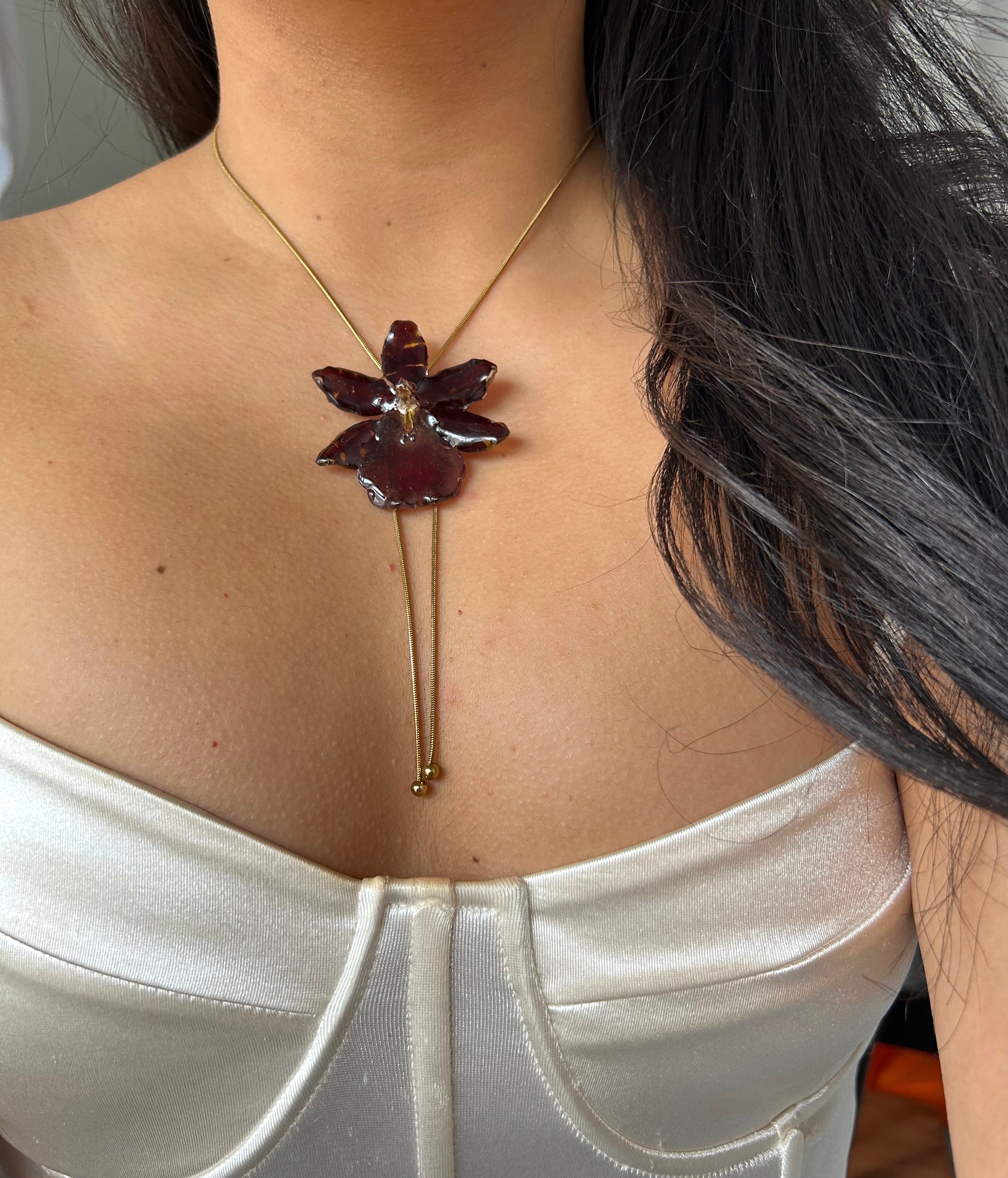 Exotic eclipse orchid