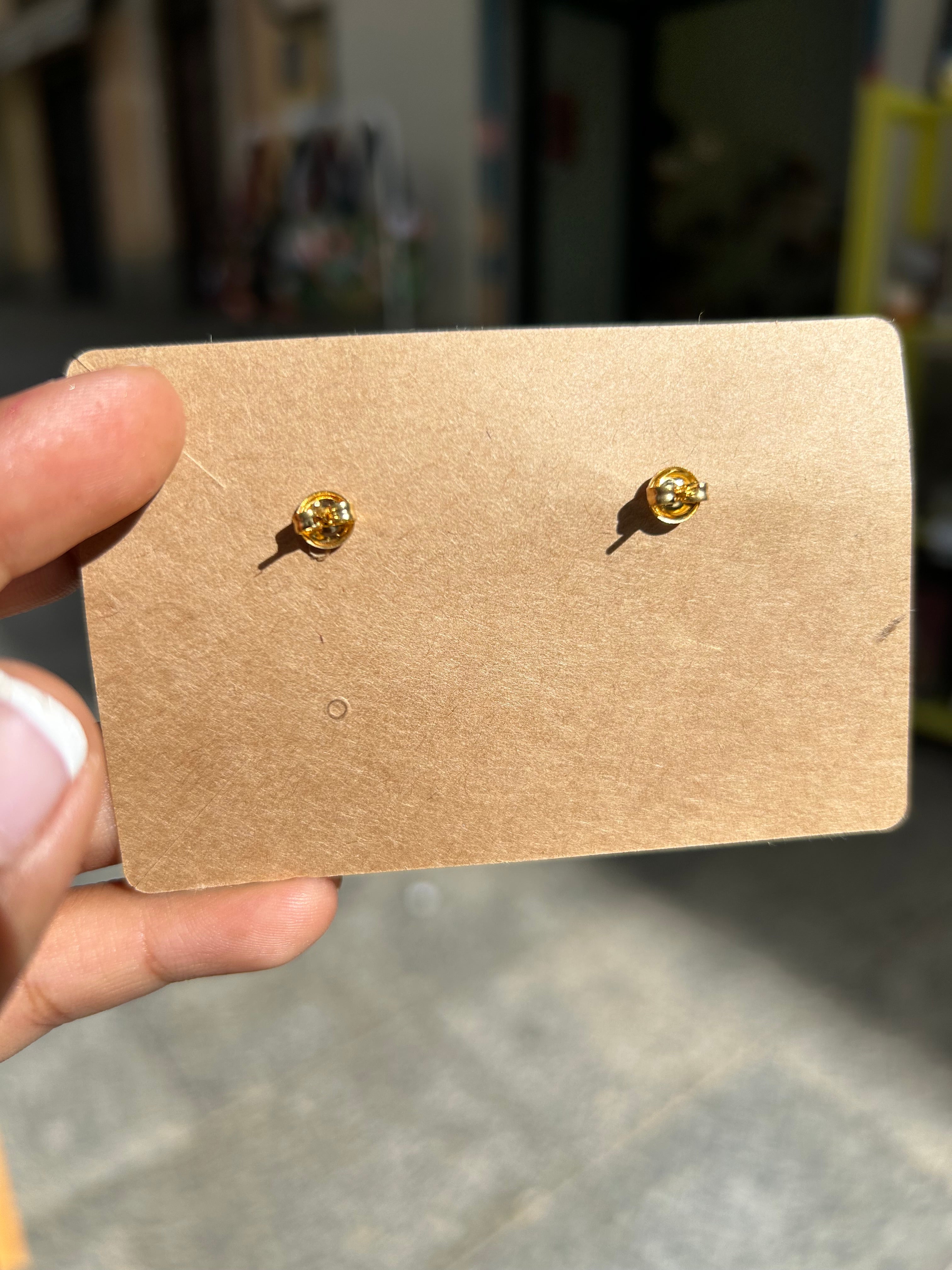 Pendientes de orquídea