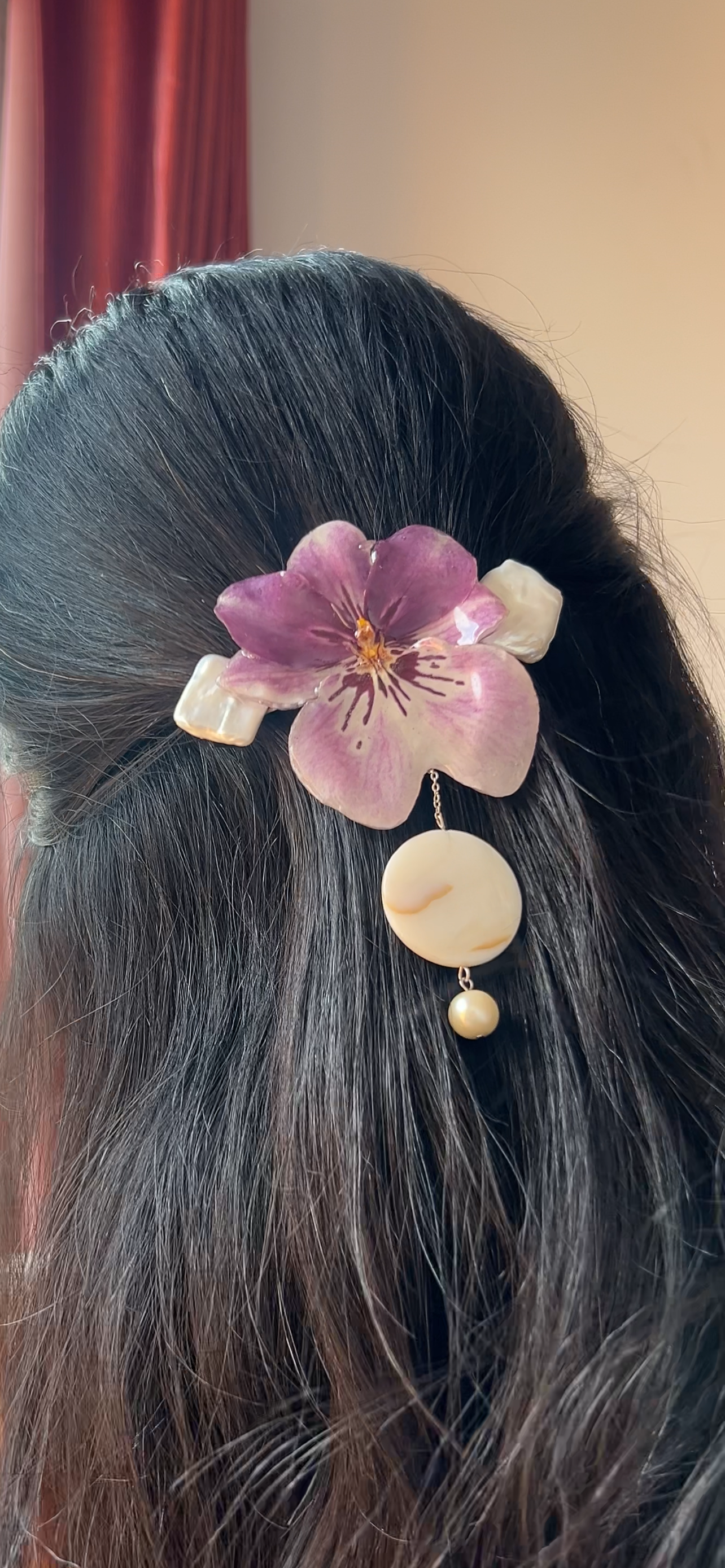 Flores para tu pelo Miltonia