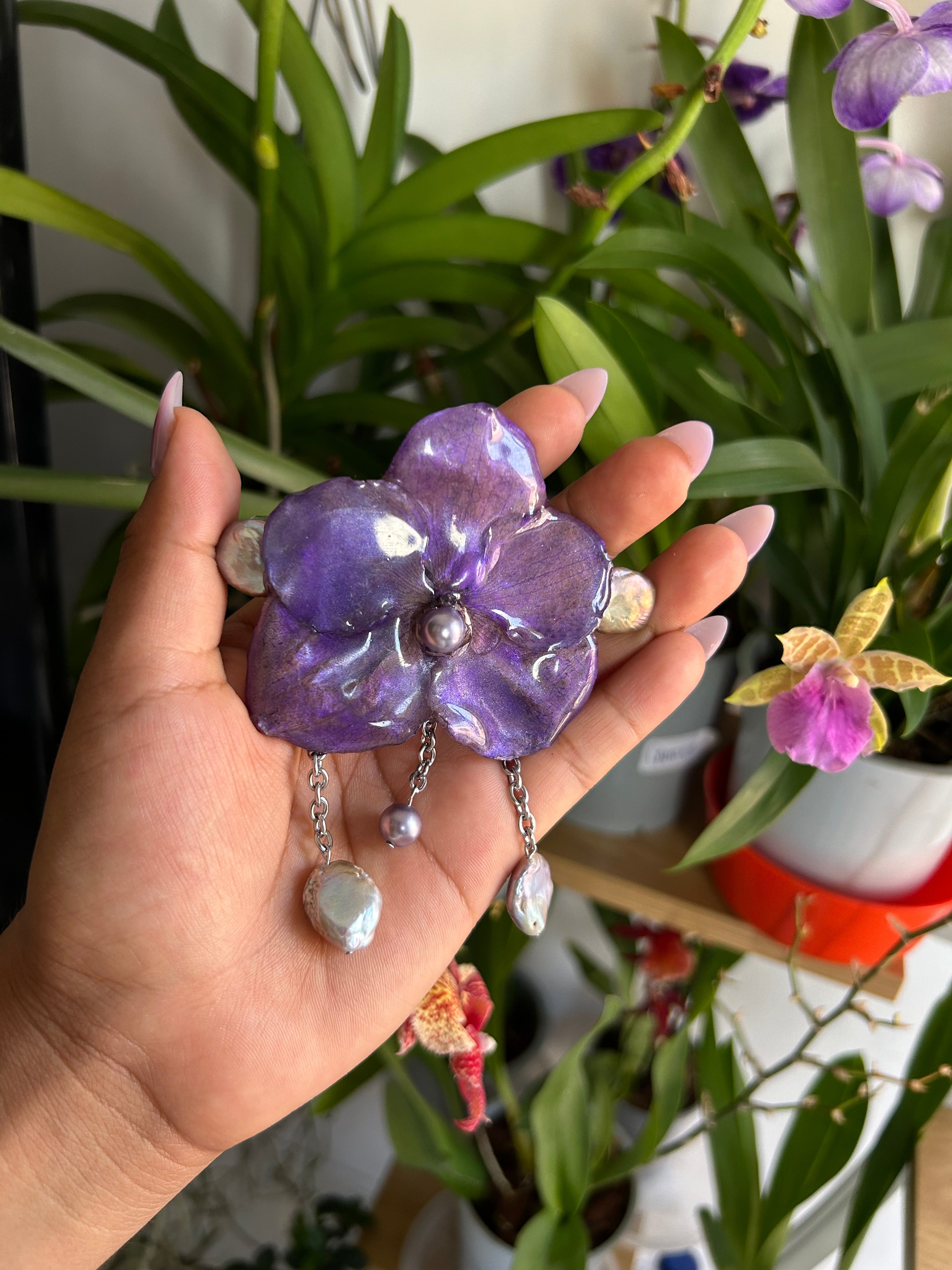 Flores para tu pelo vanda