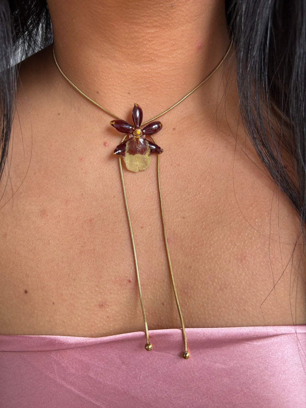 exótica orquídea súper mini