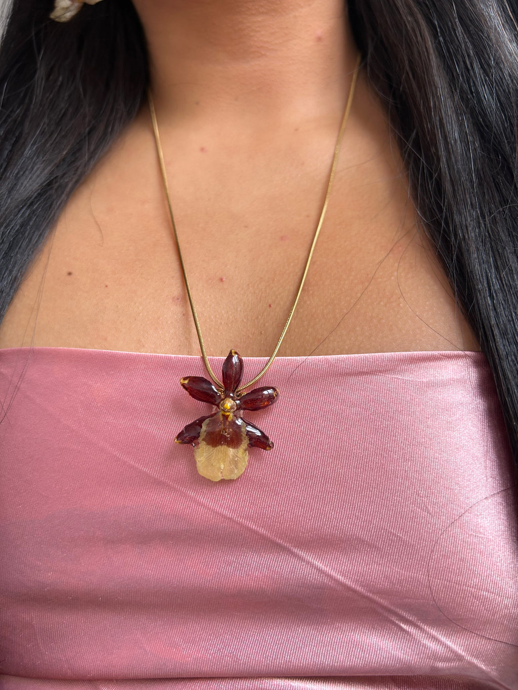 exótica orquídea súper mini