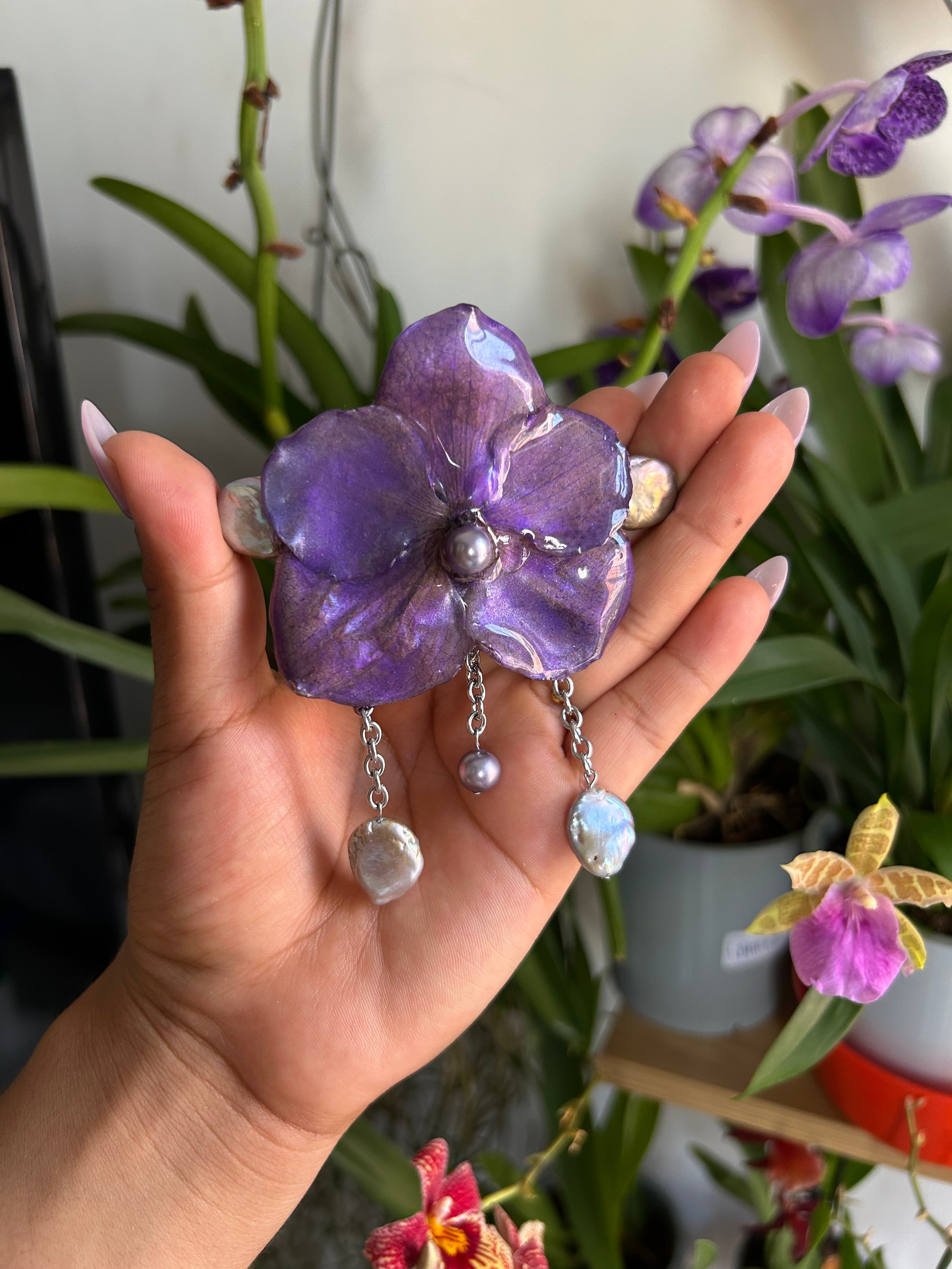Flores para tu pelo vanda