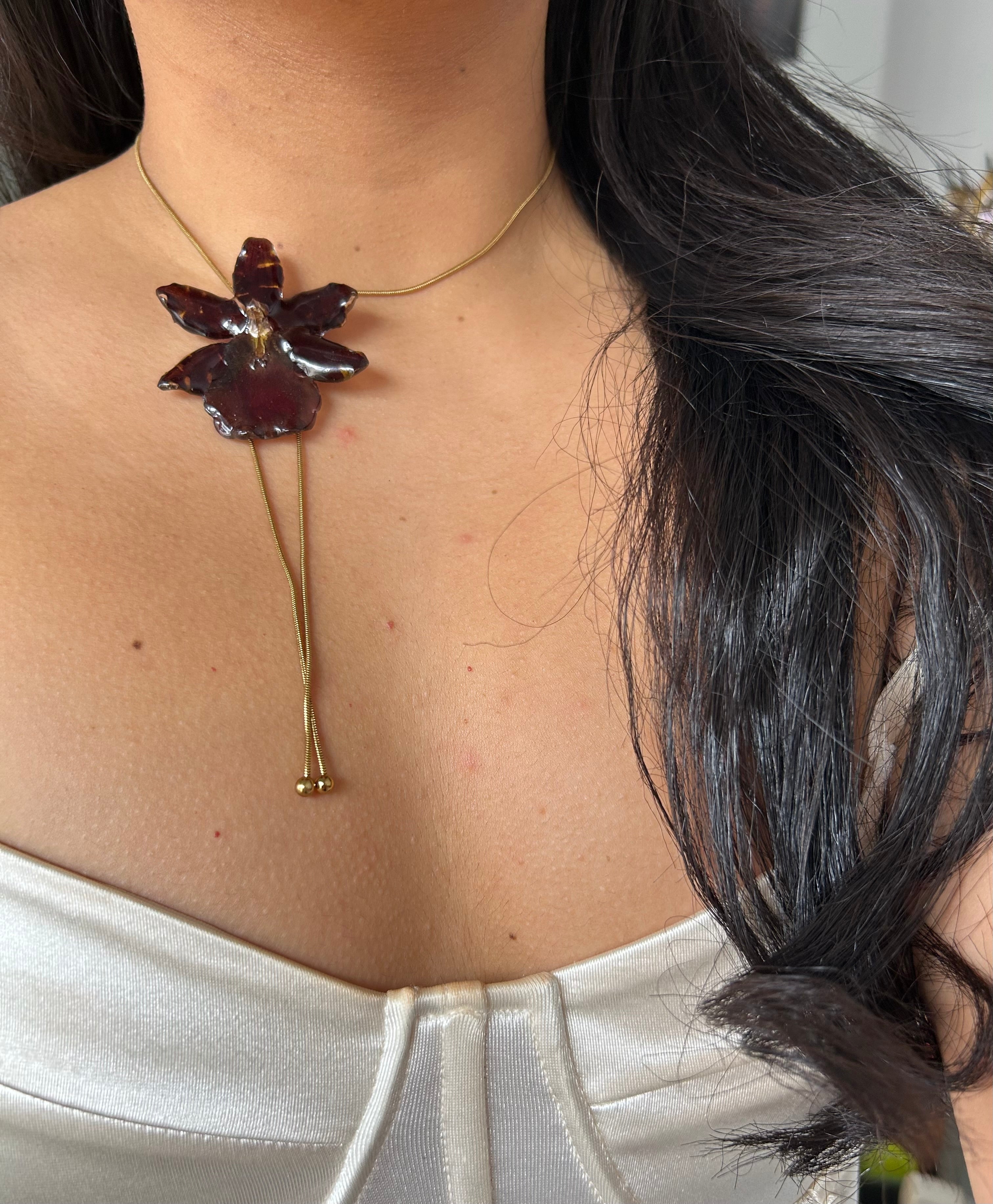 Exotic eclipse orchid