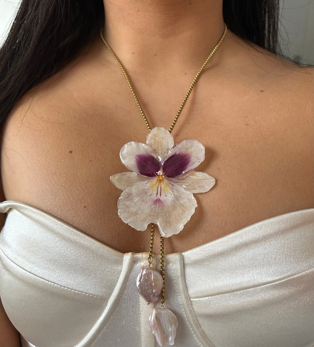 Miltonia orchid pearls