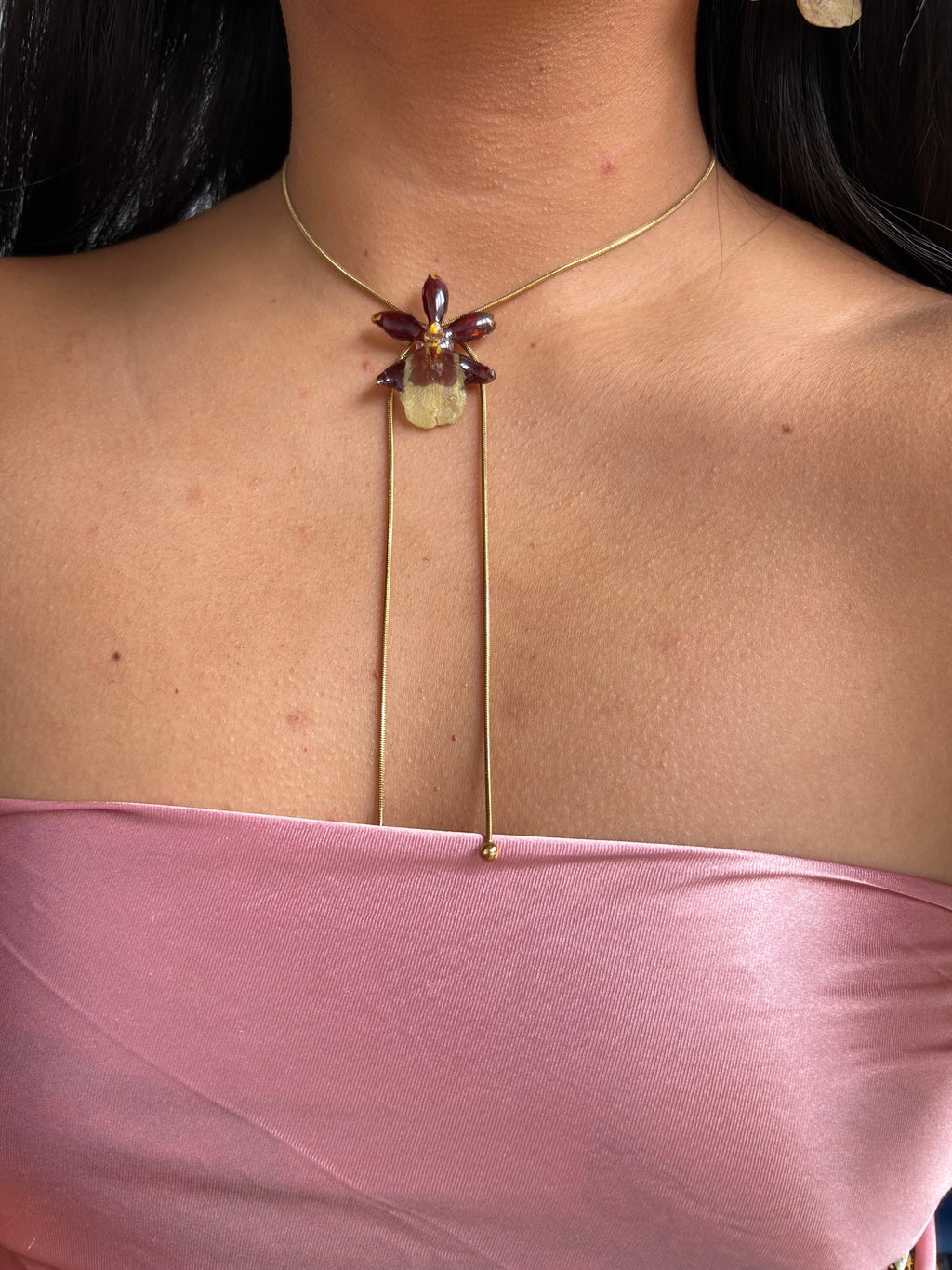 exótica orquídea súper mini