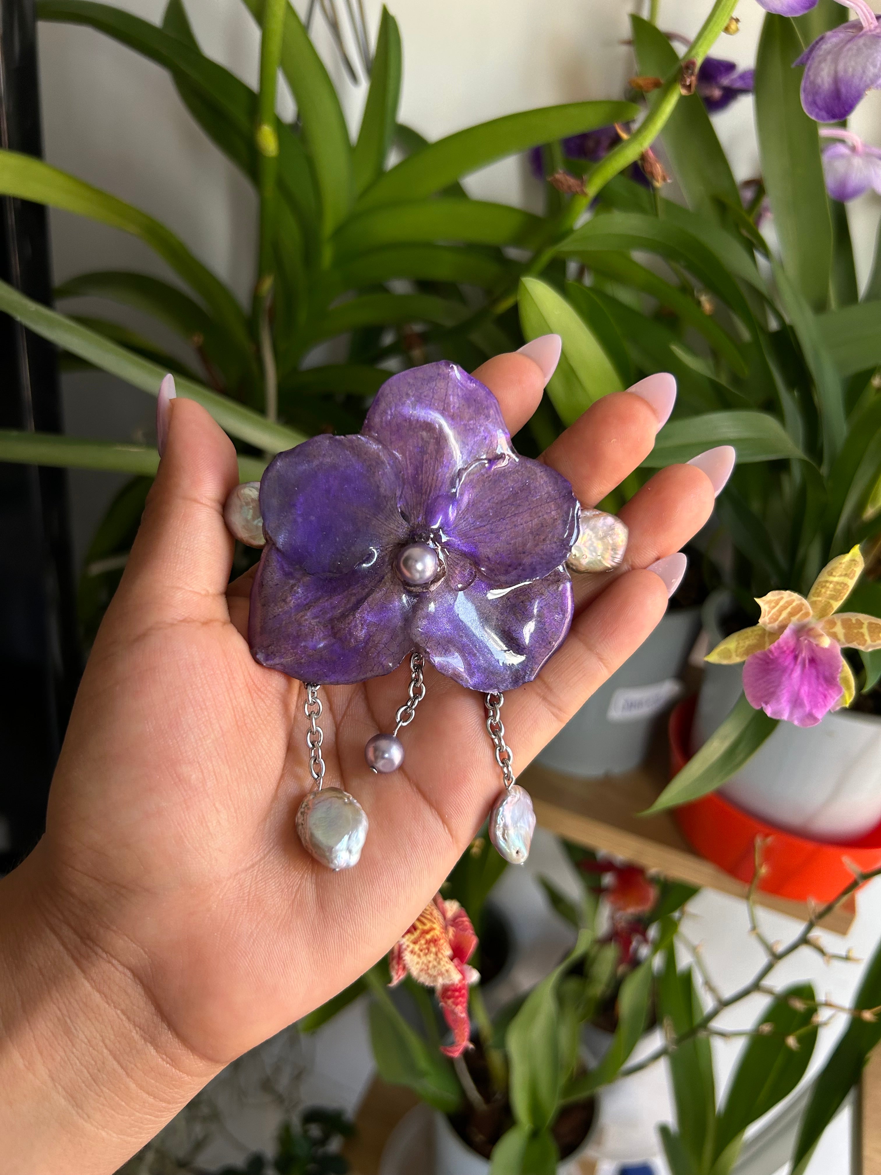 Flores para tu pelo vanda