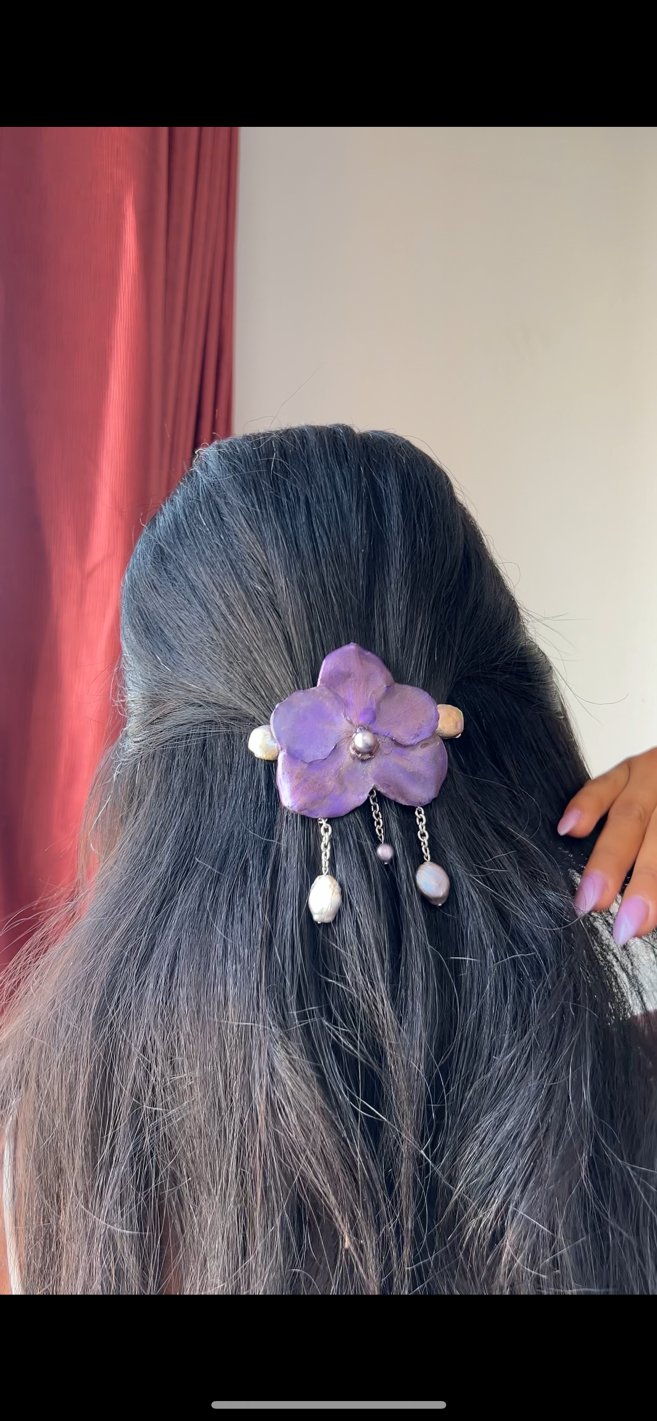 Flores para tu pelo vanda