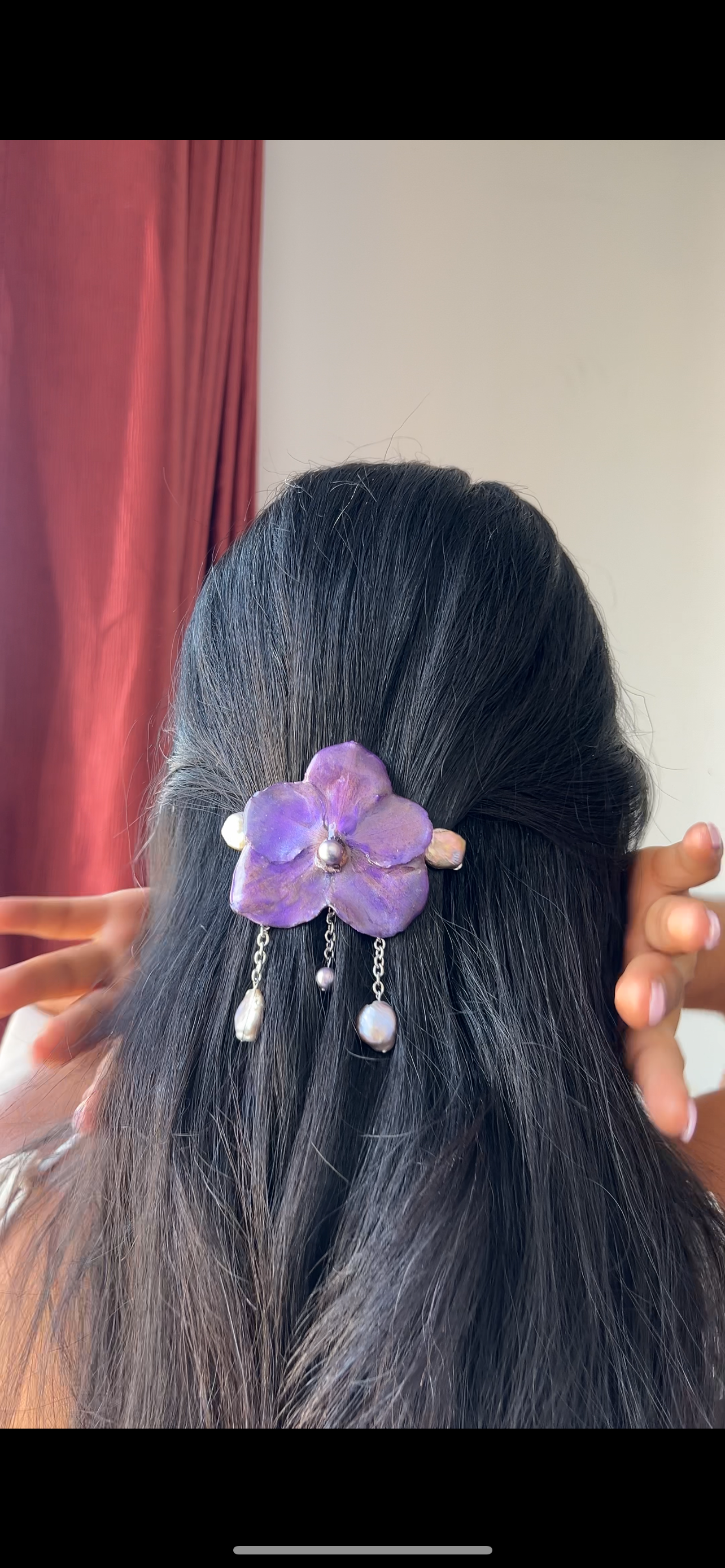 Flores para tu pelo vanda