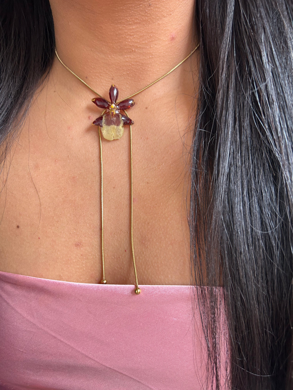 exótica orquídea súper mini