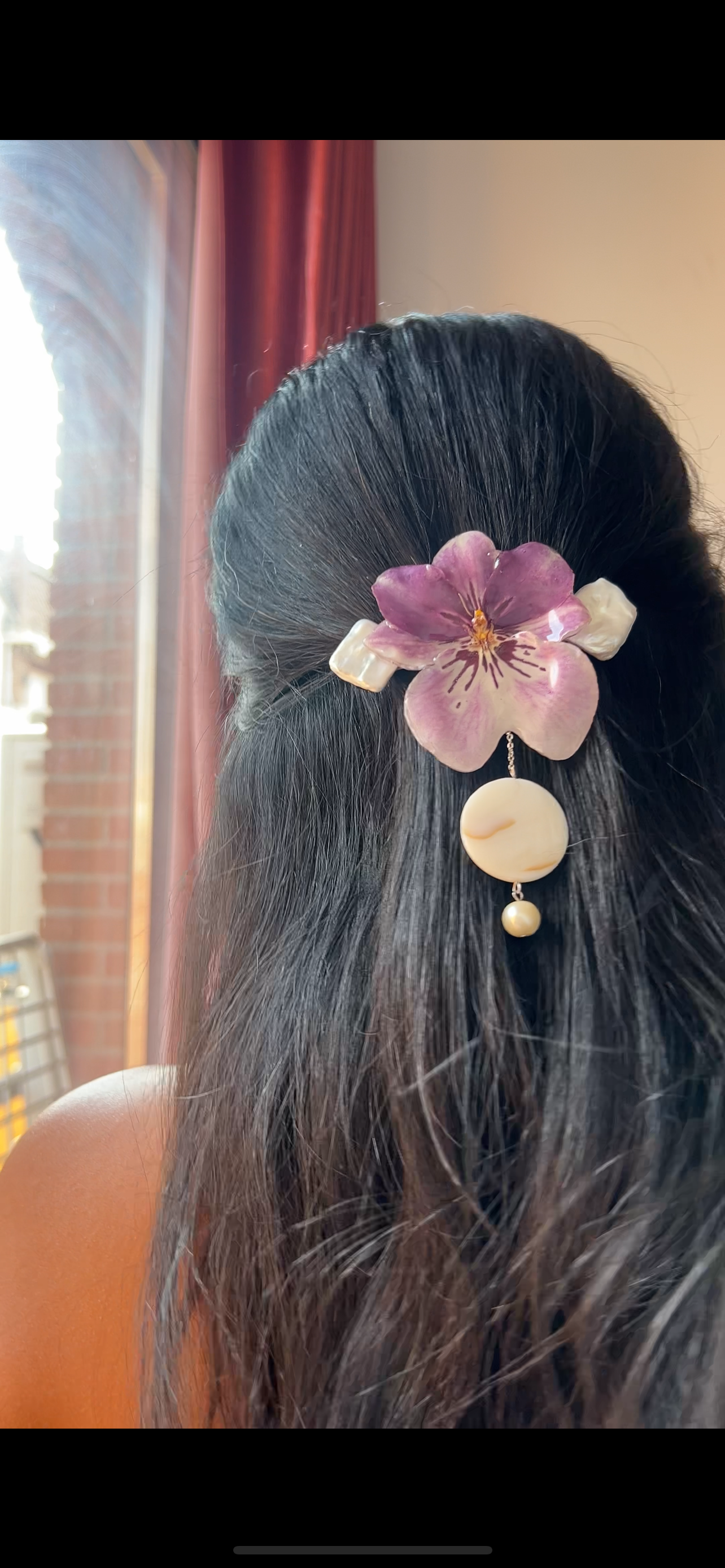 Flores para tu pelo Miltonia