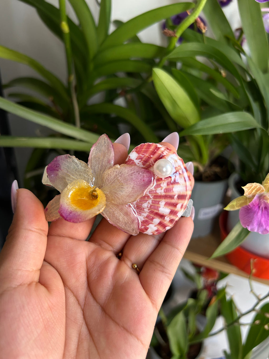 Flores para tu pelo dendrobium