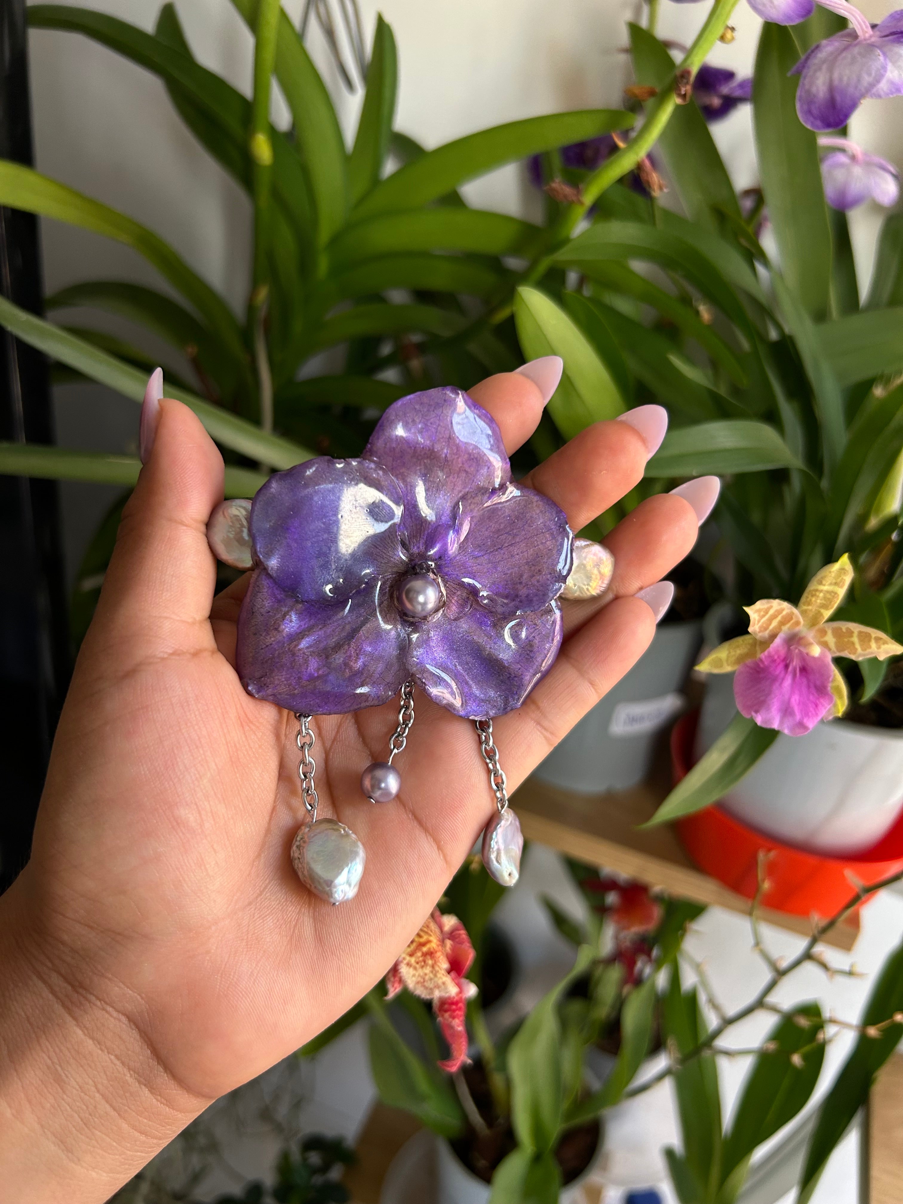 Flores para tu pelo vanda
